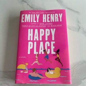 Emily Henry 'Happy Place' Hardcover Book